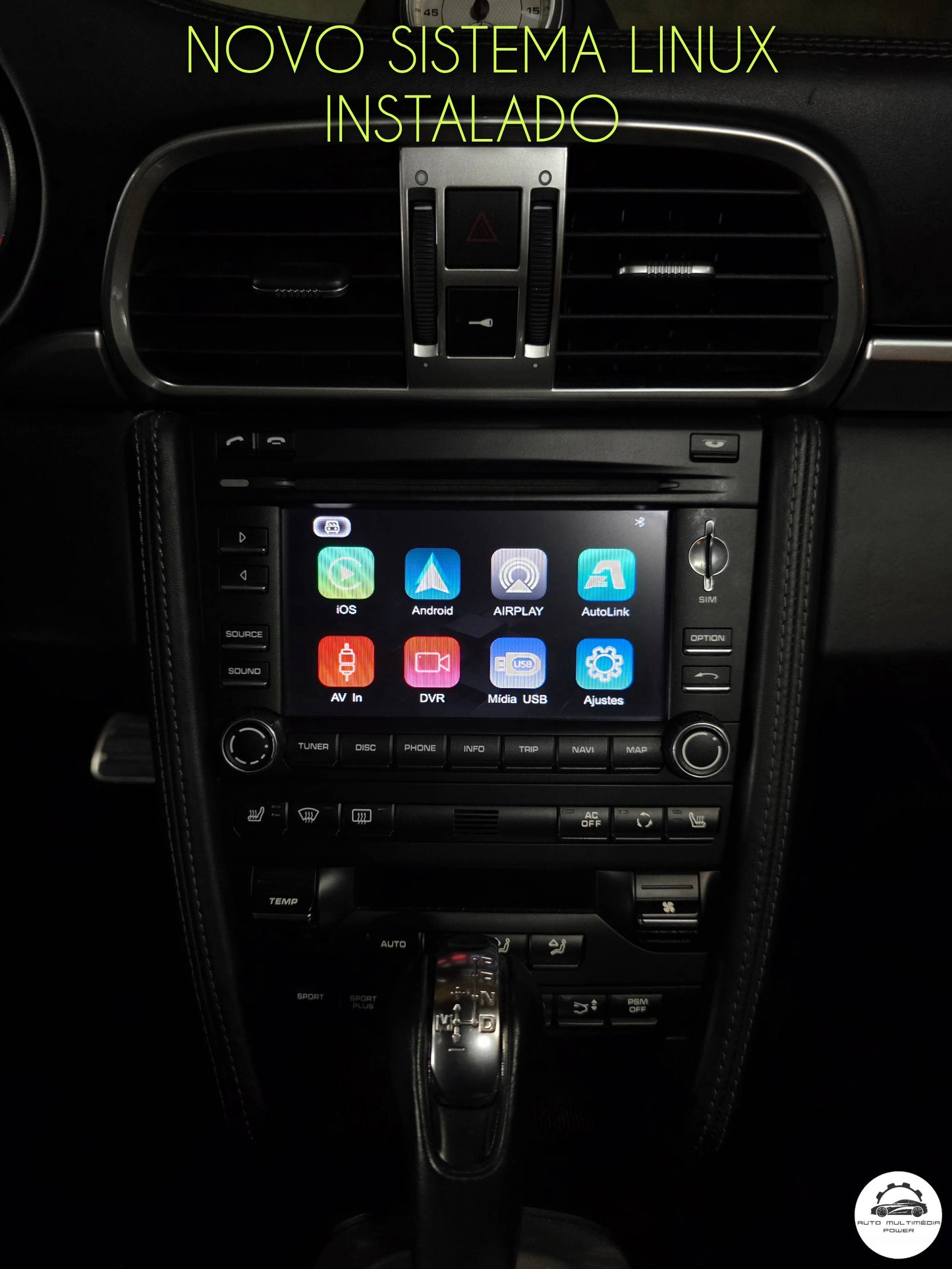 PORSCHE - Sistema PCM 3.0 - Instalação Função Apple CarPlay & Google Android Auto Wireless