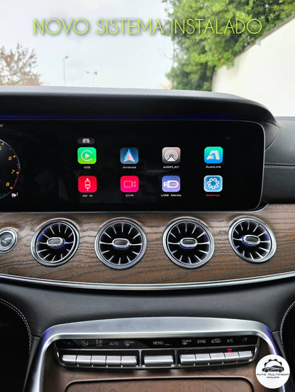 MERCEDES-BENZ - Sistema NTG 5.5 Comand - Instalação Função Apple CarPlay & Google Android Auto Wireless