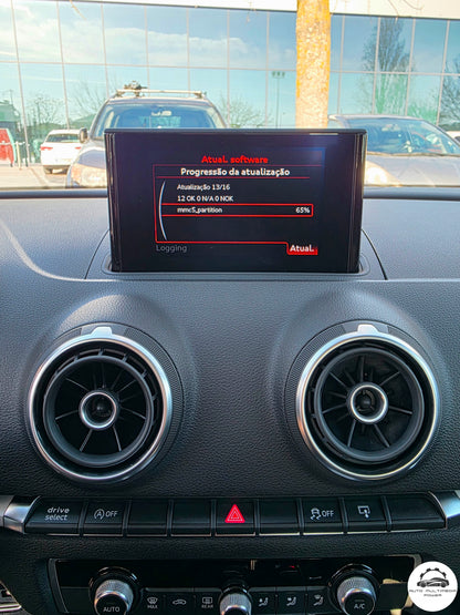 AUDI - Sistema MMI MIB-S MSTD - Cartão SD Atualização Software + Mapas GPS Nav v2024