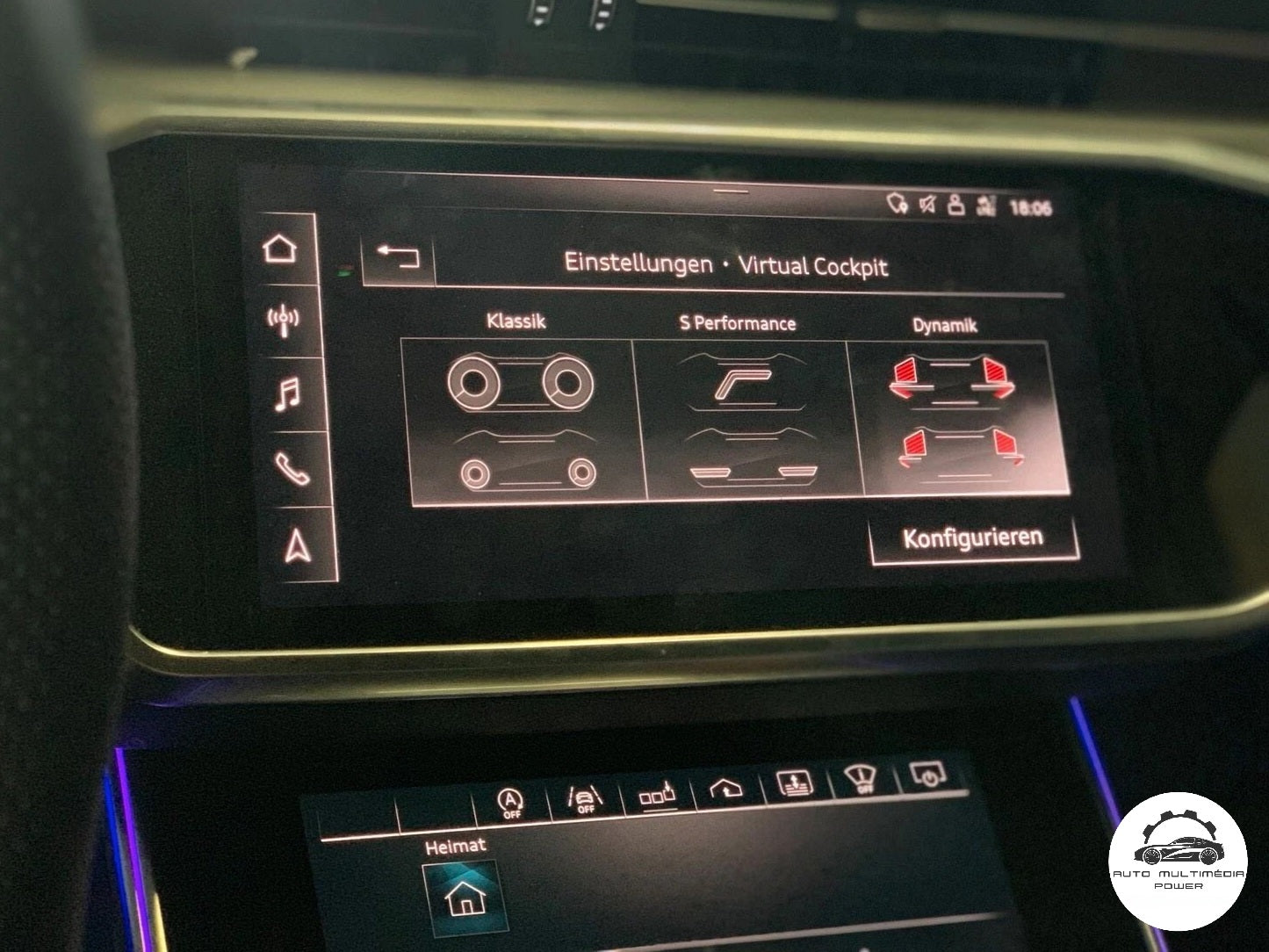 AUDI - Sistema MIB 3 - Ativação do Layout Sport FPK2 (Sport Display) S & RS Virtual Cockpit