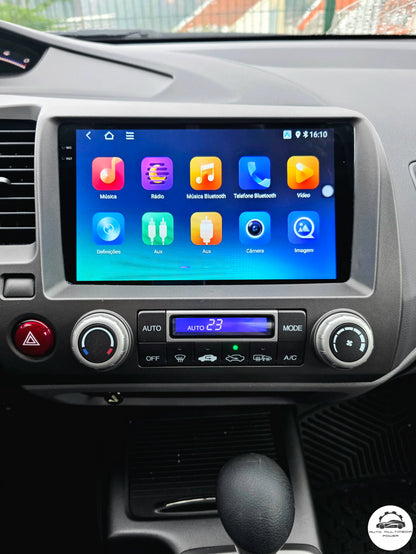 HONDA - CIVIC - 2005 a 2011 - Ecrã Touch Screen Android - CarPlay & Android Auto Wireless