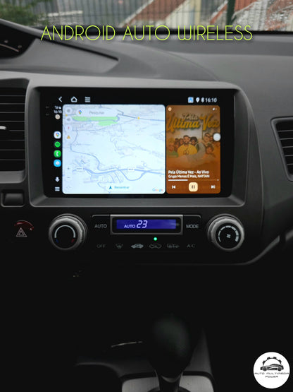 HONDA - CIVIC - 2005 a 2011 - Ecrã Touch Screen Android - CarPlay & Android Auto Wireless