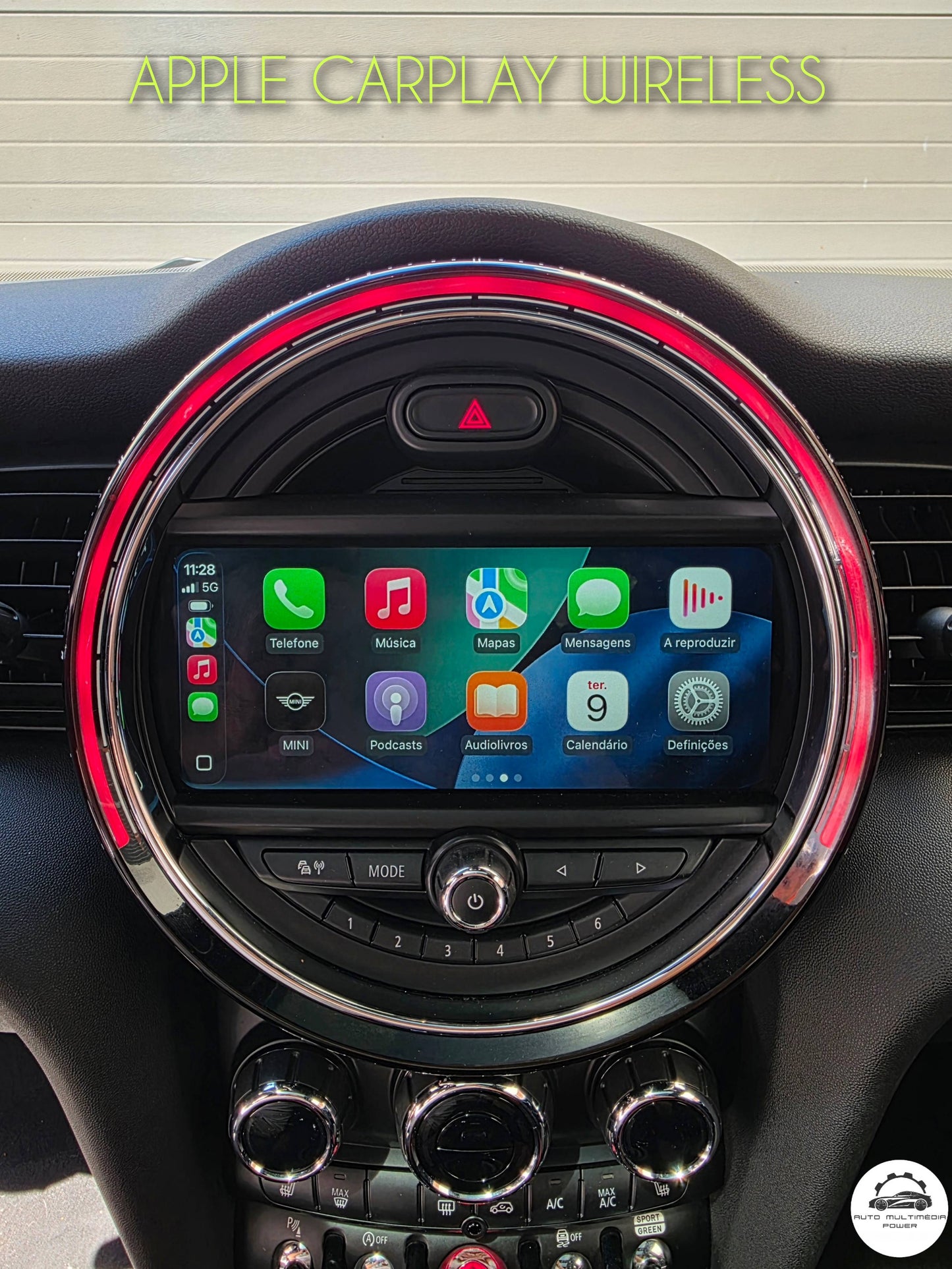 MINI - Sistema EntryNav 2 / WAY - Ativação Apple CarPlay Wireless