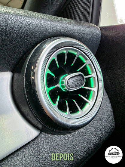 MERCEDES-BENZ - A W176 / B W246 / CLA W117 / GLA W156 - Retrofit Saídas de Ar Iluminadas