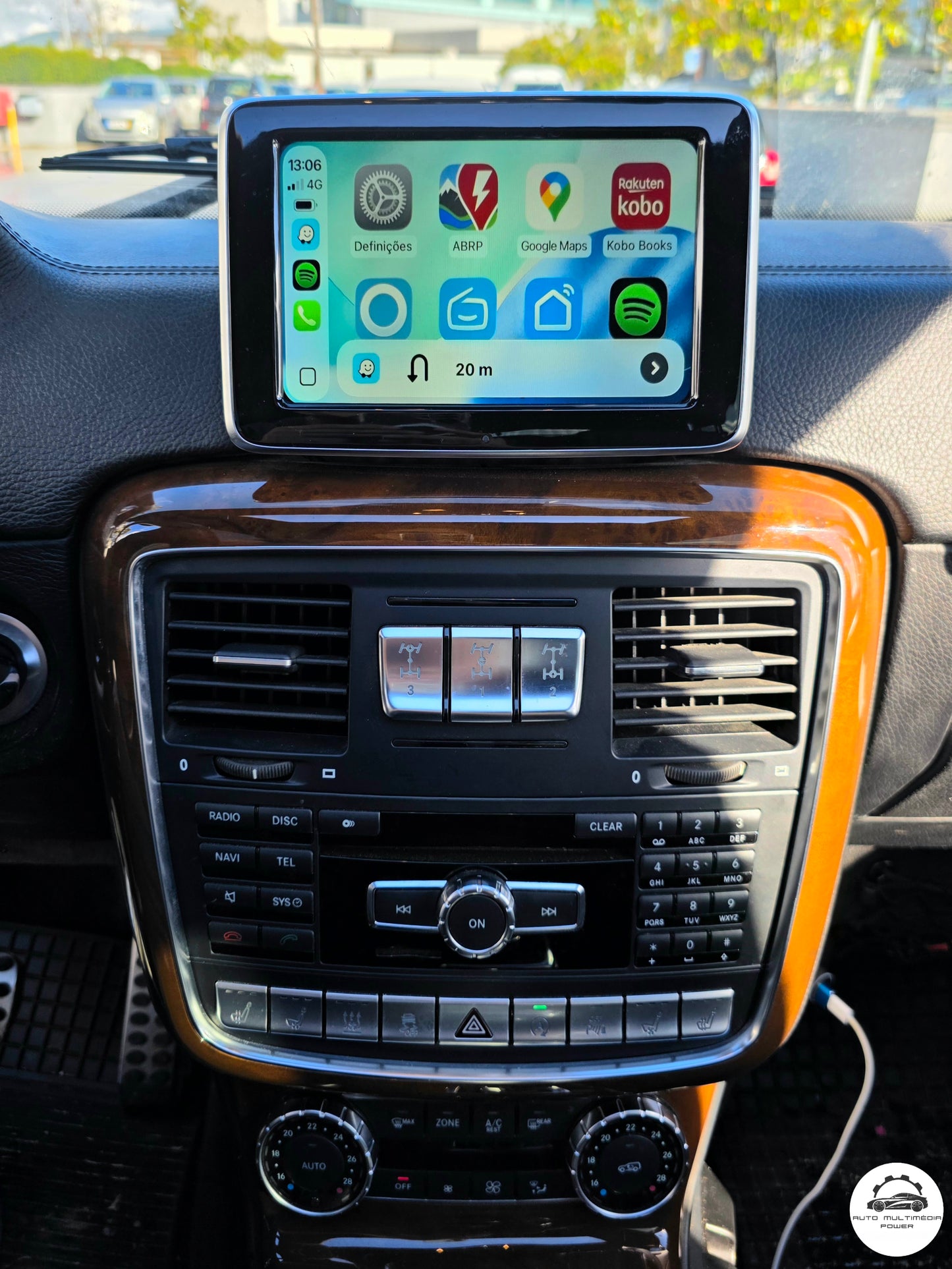 MERCEDES-BENZ - Sistema NTG 4.5 / 4.7 - Instalação Função Apple CarPlay & Google Android Auto Wireless