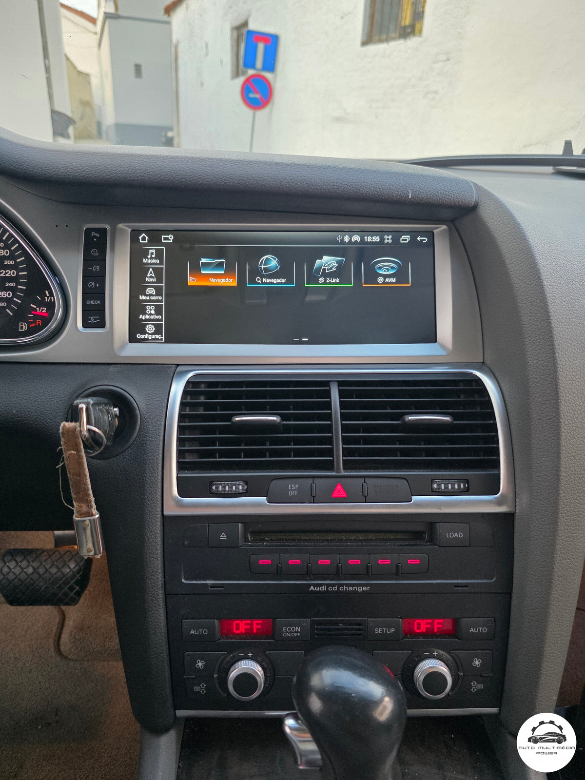 AUDI - Q7 4L - MMI 2G HIGH - Ecrã Touch Screen Android - Apple CarPlay & Google Android Auto Wireless