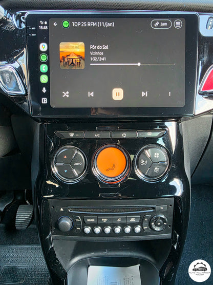 CITROEN - C3 / DS3 - 2010 a 2016 - Ecrã Touch Screen Android - CarPlay & Android Auto Wireless